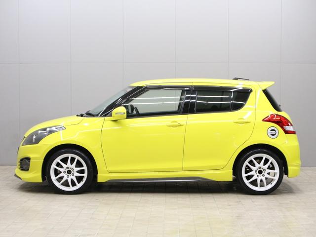 スイフトスポーツ ベースグレード　６速ＭＴ／ワークエモーション極１７アルミ／ナビ／バックカメラ／ＰｉＶＯＴスロットルコントローラー／ＨＩＤヘッドライト／フォグランプ／革ハンドル／クルーズコントロール／スマートキー／禁煙車／１３６馬力（38枚目）