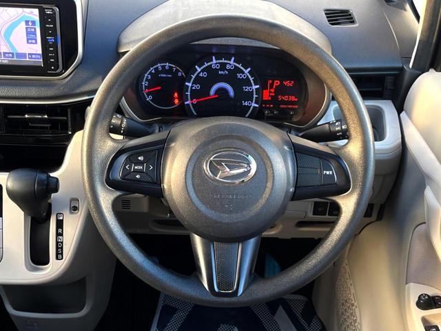 ムーヴ Ｘ　ＳＡＩＩＩ　純正ＳＤナビ　禁煙車　バックカメラ　ＥＴＣ　Ｂｌｕｅｔｏｏｔｈ　フルセグ　スマートキー　シートヒーター　コーナーセンサー　オートライト　純正１４インチアルミホイール　ＣＤ／ＤＶＤ再生（10枚目）