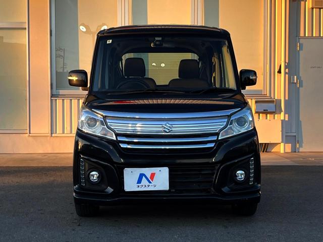 スペーシアカスタム ＸＳ　両側電動ドア　ＳＤナビ　バックカメラ　禁煙車　シートヒーター　ドラレコ　スマートキー　ＨＩＤヘッド　ＥＴＣ　オートライト　オートエアコン　純正１５インチアルミ　Ｂｌｕｅｔｏｏｔｈ　ＣＤ　ＤＶＤ再生（14枚目）