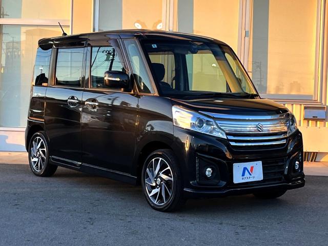 スペーシアカスタム ＸＳ　両側電動ドア　ＳＤナビ　バックカメラ　禁煙車　シートヒーター　ドラレコ　スマートキー　ＨＩＤヘッド　ＥＴＣ　オートライト　オートエアコン　純正１５インチアルミ　Ｂｌｕｅｔｏｏｔｈ　ＣＤ　ＤＶＤ再生（16枚目）