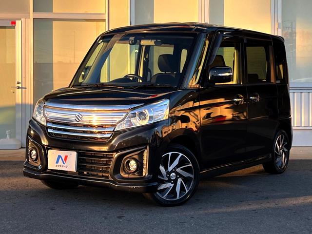 スペーシアカスタム ＸＳ　両側電動ドア　ＳＤナビ　バックカメラ　禁煙車　シートヒーター　ドラレコ　スマートキー　ＨＩＤヘッド　ＥＴＣ　オートライト　オートエアコン　純正１５インチアルミ　Ｂｌｕｅｔｏｏｔｈ　ＣＤ　ＤＶＤ再生（23枚目）