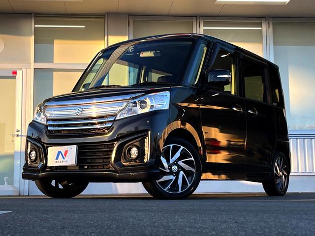 スペーシアカスタム ＸＳ　両側電動ドア　ＳＤナビ　バックカメラ　禁煙車　シートヒーター　ドラレコ　スマートキー　ＨＩＤヘッド　ＥＴＣ　オートライト　オートエアコン　純正１５インチアルミ　Ｂｌｕｅｔｏｏｔｈ　ＣＤ　ＤＶＤ再生（24枚目）