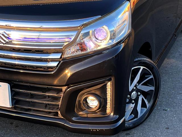 スペーシアカスタム ＸＳ　両側電動ドア　ＳＤナビ　バックカメラ　禁煙車　シートヒーター　ドラレコ　スマートキー　ＨＩＤヘッド　ＥＴＣ　オートライト　オートエアコン　純正１５インチアルミ　Ｂｌｕｅｔｏｏｔｈ　ＣＤ　ＤＶＤ再生（45枚目）