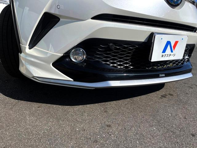 C-HR G モデリスタエアロ 純正ナビ バックカメラ 衝突被害軽減システム レーダークルーズ ハーフレザーシート ドラレコ クリアランスソナー スマートキー LEDヘッド ETC オートハイビーム 車線逸脱警報(3枚目)