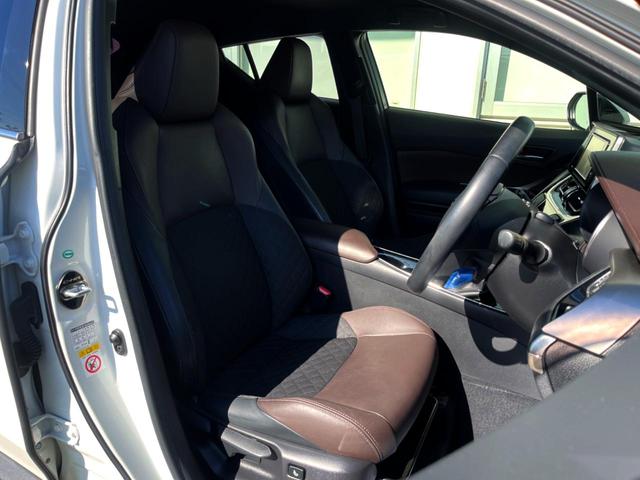 C-HR G モデリスタエアロ 純正ナビ バックカメラ 衝突被害軽減システム レーダークルーズ ハーフレザーシート ドラレコ クリアランスソナー スマートキー LEDヘッド ETC オートハイビーム 車線逸脱警報(8枚目)