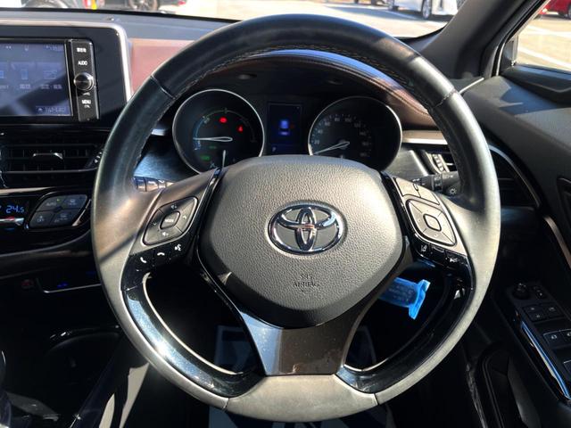 C-HR G モデリスタエアロ 純正ナビ バックカメラ 衝突被害軽減システム レーダークルーズ ハーフレザーシート ドラレコ クリアランスソナー スマートキー LEDヘッド ETC オートハイビーム 車線逸脱警報(11枚目)