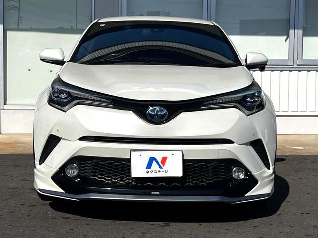 C-HR G モデリスタエアロ 純正ナビ バックカメラ 衝突被害軽減システム レーダークルーズ ハーフレザーシート ドラレコ クリアランスソナー スマートキー LEDヘッド ETC オートハイビーム 車線逸脱警報(14枚目)