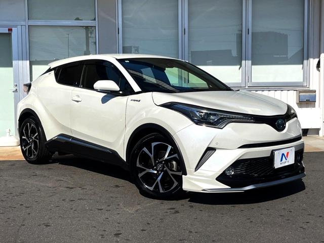 C-HR G モデリスタエアロ 純正ナビ バックカメラ 衝突被害軽減システム レーダークルーズ ハーフレザーシート ドラレコ クリアランスソナー スマートキー LEDヘッド ETC オートハイビーム 車線逸脱警報(16枚目)