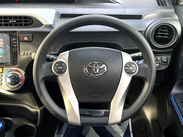 アクア S アルパイン8インチナビ バックカメラ スマートキー ETC オートライト オートエアコン Bluetooth CD DVD再生 フルセグ(11枚目)