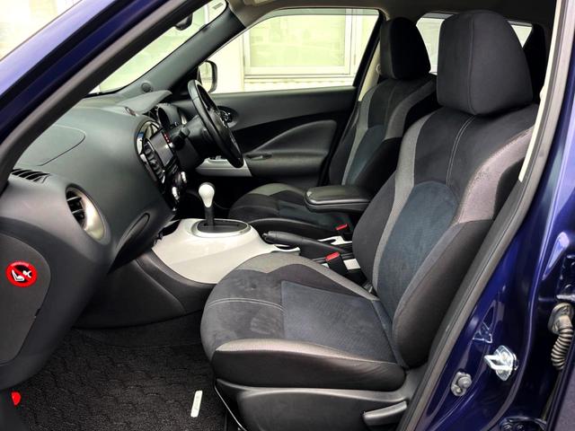 ジューク 15RX パーソナライゼーション 純正SDナビ バックカメラ スマートキー HIDヘッド ETC オートライト オートエアコン 純正17インチアルミ Bluetooth CD DVD再生 フルセグ(27枚目)