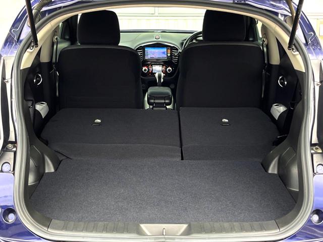 ジューク 15RX パーソナライゼーション 純正SDナビ バックカメラ スマートキー HIDヘッド ETC オートライト オートエアコン 純正17インチアルミ Bluetooth CD DVD再生 フルセグ(29枚目)