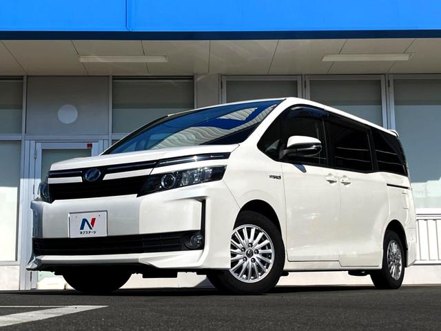 ヴォクシー ハイブリッドＶ　両側電動ドア　純正ＳＤナビ　後席モニター　バックカメラ　衝突被害軽減システム　ドラレコ　スマートキー　ＬＥＤヘッド　ビルトインＥＴＣ　クルコン　オートライト　オートエアコン　純正１５インチアルミ（21枚目）