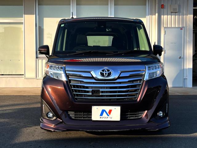 ルーミー カスタムＧ　Ｓ　ＳＤナビ　両側電動スライドドア　衝突被害軽減システム　禁煙車　バックカメラ　フルセグ　スマートキー　ＬＥＤヘッド　ＥＴＣ　クルコン　純正１４インチアルミ　オートエアコン　Ｂｌｕｅｔｏｏｔｈ再生（14枚目）