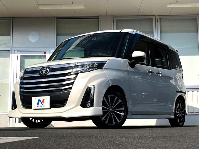 ルーミー カスタムＧ－Ｔ　両側電動スライドドア　９型ナビ　全周囲カメラ　衝突軽減装置　禁煙車　シートヒーター　ドラレコ　コーナーセンサー　スマートキー　ＬＥＤヘッド　ＥＴＣ　オートブレーキホールド　オートライト（24枚目）