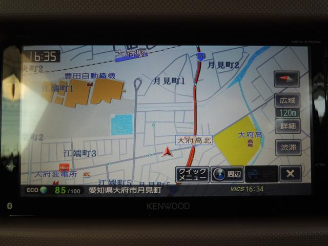 ココアプラスX 後期型 禁煙車 LEDヘッドランプ Bluetoothオーディオ機能付き ナビゲーション バックカメラ フルセグTV スマートキー ルーフレール アイドリングストップ(16枚目)