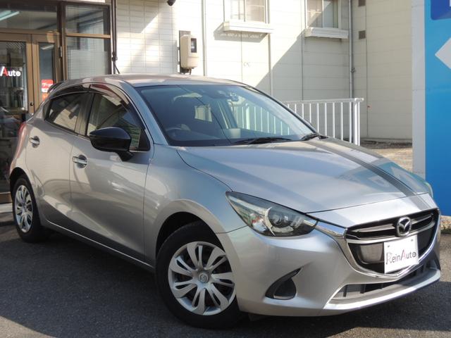 デミオ 13S LEDコンフォートパッケージ 5速マニュアル Bluetooth 禁煙車 ワンオーナー バックカメラ ナビゲーション アドバンストキー2個 オートライトシステム リアスポイラー(57枚目)