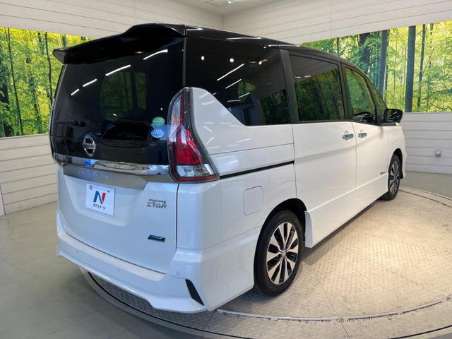ハイウェイスター Vセレクション 純正SDナビ 禁煙車 全周囲カメラ 衝突軽減システム 電動格納ミラー 15インチ純正アルミホイール 両側電動スライドドア LEDヘッドライト オートライト クルーズコントロール Bluetooth接続(19枚目)