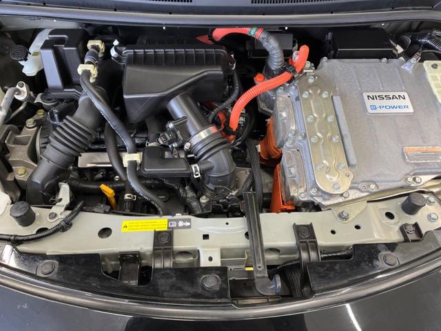 e-パワー X 純正SDナビ 禁煙車 衝突軽減システム 電動格納ミラー ETC Bluetooth接続 CD再生 オートライト オートエアコン 衝突安全ボディー 横滑り防止システム スマートキー(19枚目)