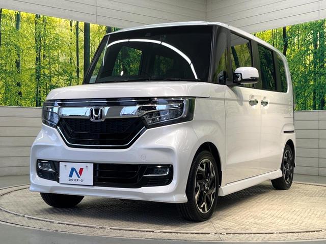 Ｎ－ＢＯＸカスタム Ｇ・ＥＸターボホンダセンシング　純正８型ナビ　アダプティブクルーズコントロール　禁煙車　衝突被害軽減システム　クリアランスソナー　ターボ　ＬＥＤヘッドライト　バックカメラ　オートマチックハイビーム　両側電動スライドドア　ＥＴＣ（17枚目）