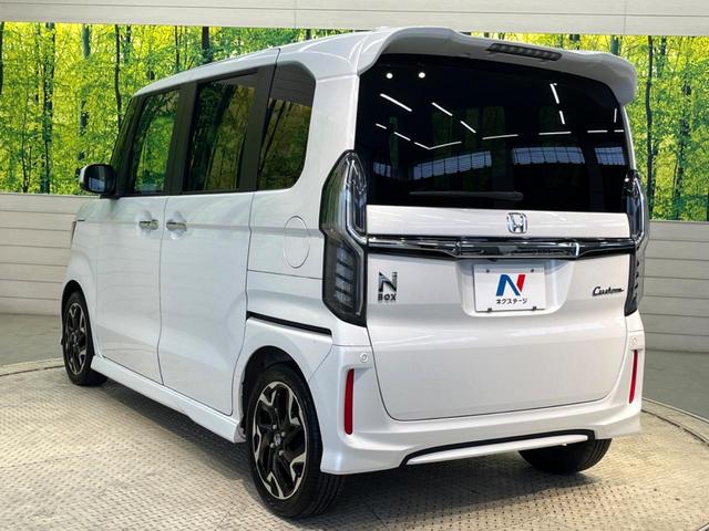 Ｎ－ＢＯＸカスタム Ｇ・ＥＸターボホンダセンシング　純正８型ナビ　アダプティブクルーズコントロール　禁煙車　衝突被害軽減システム　クリアランスソナー　ターボ　ＬＥＤヘッドライト　バックカメラ　オートマチックハイビーム　両側電動スライドドア　ＥＴＣ（18枚目）