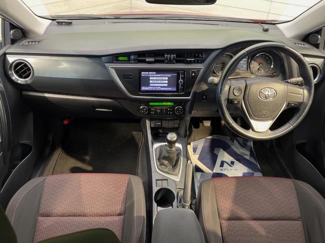 オーリス ＲＳ　Ｓパッケージ　６ＭＴ　純正ＳＤナビ　バックカメラ　禁煙車　ドラレコ　スマートキー　ＨＩＤヘッド　ＥＴＣ　オートライト　オートエアコン　純正１７インチＡＷ　Ｂｌｕｅｔｏｏｔｈ再生　ＣＤ／ＤＶＤ再生　フルセグ（2枚目）
