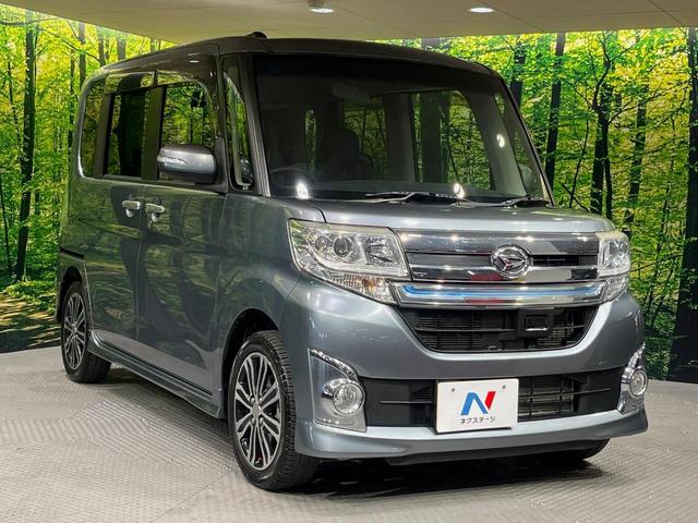 タント カスタムＲＳ　トップエディションＳＡ　両側電動ドア　純正ＳＤナビ　バックカメラ　衝突被害軽減システム　禁煙車　スマートキー　ＬＥＤヘッド　ＥＴＣ　オートライト　オートエアコン　純正１５インチアルミ　Ｂｌｕｅｔｏｏｔｈ　ＣＤ　ＤＶＤ再生（17枚目）