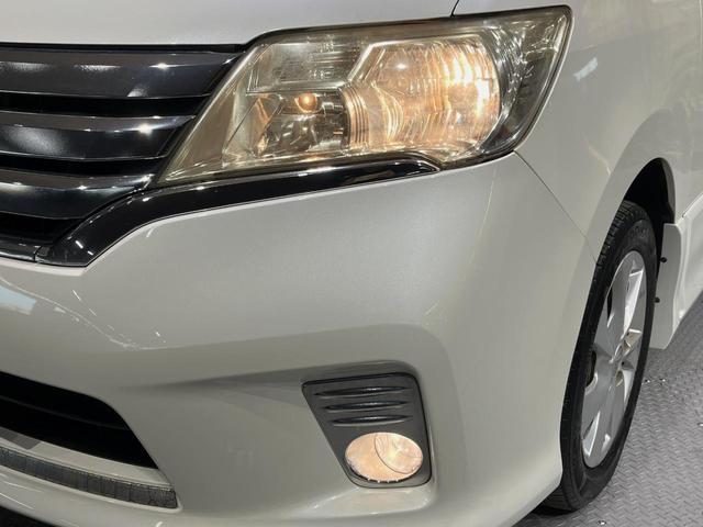 セレナ ハイウェイスター Vセレクション 両側電動ドア 純正SDナビ バックカメラ 禁煙車 スマートキー ビルトインETC クルコン オートライト オートエアコン 純正16インチアルミ リアエアコン Bluetooth CD DVD再生(13枚目)