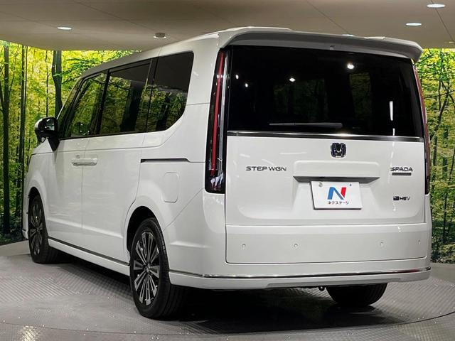 ステップワゴン ｅ：ＨＥＶスパーダ　プレミアムライン　純正１１．４型ナビ　全周囲カメラ　禁煙車　電動リアゲート　両側電動ドア　前中列シートヒーター　ブラインドスポットモニター　シーケンシャルウィンカー　衝突軽減　レーダークルーズ　ＥＴＣ　ドラレコ（26枚目）