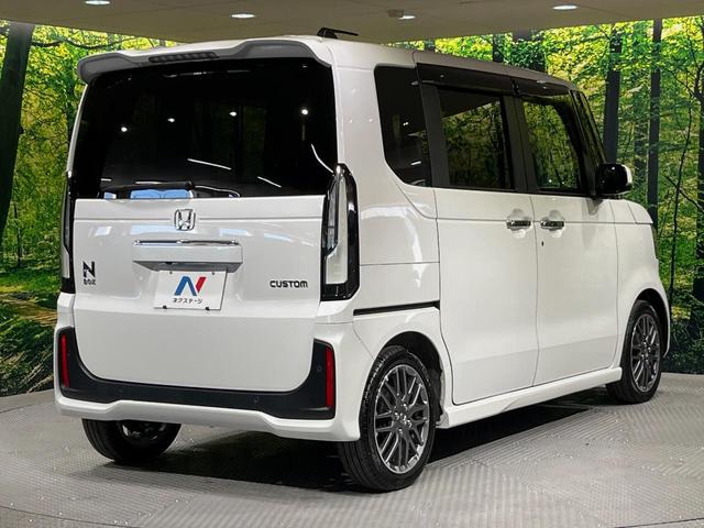 Ｎ－ＢＯＸカスタム ターボ　ターボ　両側電動ドア　バックカメラ　衝突被害軽減システム　レーダークルーズ　禁煙車　ハーフレザーシート　ドラレコ　コーナーセンサー　スマートキー　ＬＥＤヘッド　ビルトインＥＴＣ　オートハイビーム（17枚目）