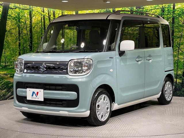 スペーシア ハイブリッドＸ　両側電動スライドドア　純正ＳＤナビ　バックカメラ　衝突被害軽減システム　禁煙車　シートヒーター　ドライブレコーダー　コーナーセンサー　スマートキー　ＥＴＣ　車線逸脱警報　オートライト　オートエアコン（27枚目）
