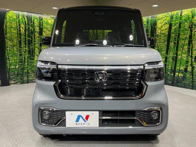Ｎ－ＢＯＸカスタム ターボコーディネートスタイル　届出済未使用車　両側電動ドア　衝突被害軽減システム　レーダークルーズ　レザーシート　コーナーセンサー　スマートキー　ＬＥＤヘッド　オートハイビーム　車線逸脱警報　オートライト　オートエアコン（14枚目）
