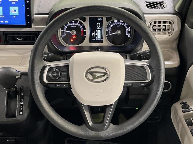 ムーヴキャンバス ストライプスＧ　両側電動ドア　純正１０インチＳＤナビ　全周囲カメラ　衝突被害軽減システム　禁煙車　ドラレコ　コーナーセンサー　スマートキー　ＬＥＤヘッドライト　ＥＴＣ　オートハイビーム　オートライト　オートエアコン（11枚目）