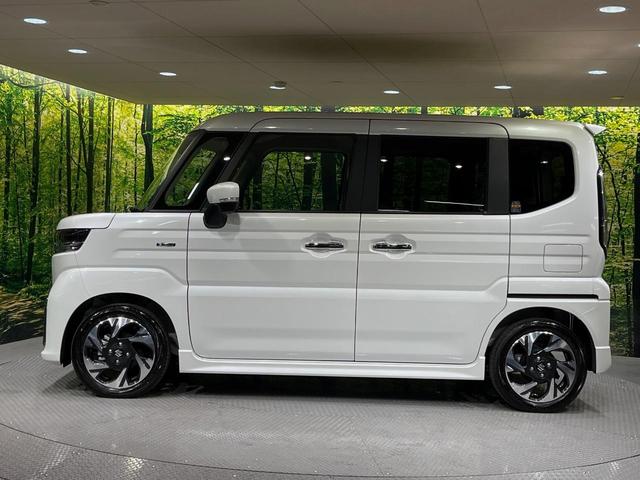 スペーシアカスタム ハイブリッドＸＳターボ　ターボ　届出済未使用車　メーカー９インチナビ　全周囲カメラ　両側電動ドア　衝突被害軽減システム　レーダークルーズ　ハーフレザーシート　コーナーセンサー　スマートキー　ＬＥＤヘッド　オートハイビーム（58枚目）