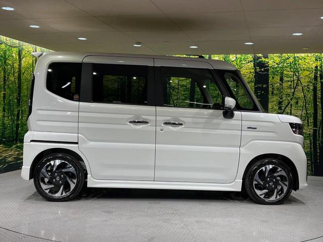 スペーシアカスタム ハイブリッドＸＳターボ　ターボ　届出済未使用車　メーカー９インチナビ　全周囲カメラ　両側電動ドア　衝突被害軽減システム　レーダークルーズ　ハーフレザーシート　コーナーセンサー　スマートキー　ＬＥＤヘッド　オートハイビーム（59枚目）