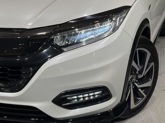 ヴェゼル ハイブリッドRS・ホンダセンシング 純正8型ナビ バックカメラ ETC ドライブレコーダー 前席シートヒーター スマートキー 衝突軽減装置 禁煙車 LEDヘッドライト 純正18インチアルミホイール オートライト フロントフォグランプ(12枚目)