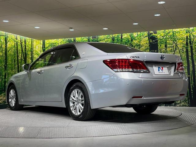 クラウンハイブリッド ロイヤルサルーン プリクラッシュセーフティ クリアランスソナー レーダークルーズ 禁煙車 メーカーナビ スーパーライブサウンド 前席パワーシート HIDヘッドライト バックカメラ ETC ドラレコ(53枚目)