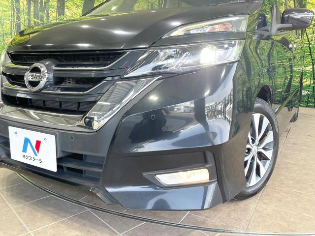セレナ ハイウェイスター プロパイロットエディション 禁煙車 エマージェンシーブレーキ 純正ナビ フリップダウンモニター 両側電動スライド プロパイロット クリアランスソナー 純正16インチアルミ 電動パーキング ステアリングスイッチ(12枚目)