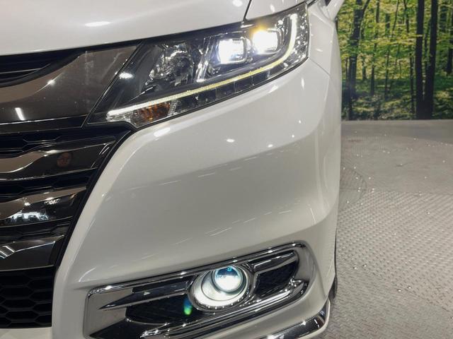 オデッセイ アブソルート　両側電動スライドドア　バックカメラ　衝突被害軽減システム　禁煙車　ハーフレザーシート　スマートキー　ＬＥＤヘッドライト　ビルトインＥＴＣ　クルコン　オートライト　オートエアコン　純正１７インチアルミ（13枚目）