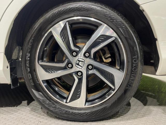 オデッセイ アブソルート　両側電動スライドドア　バックカメラ　衝突被害軽減システム　禁煙車　ハーフレザーシート　スマートキー　ＬＥＤヘッドライト　ビルトインＥＴＣ　クルコン　オートライト　オートエアコン　純正１７インチアルミ（55枚目）