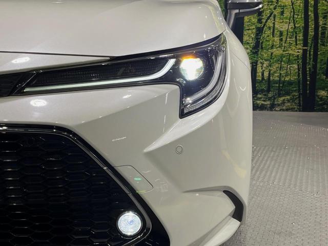 カローラツーリング ハイブリッド ダブルバイビー 純正ナビ バックカメラ 衝突被害軽減システム レーダークルーズ 禁煙車 ハーフレザーシート ドラレコ コーナーセンサー スマートキー LEDヘッド ビルトインETC オートハイビーム オートライト(12枚目)