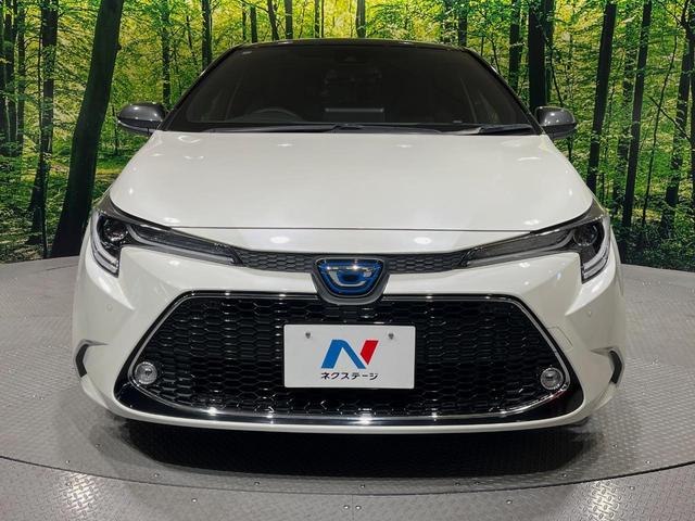 カローラツーリング ハイブリッド ダブルバイビー 純正ナビ バックカメラ 衝突被害軽減システム レーダークルーズ 禁煙車 ハーフレザーシート ドラレコ コーナーセンサー スマートキー LEDヘッド ビルトインETC オートハイビーム オートライト(14枚目)