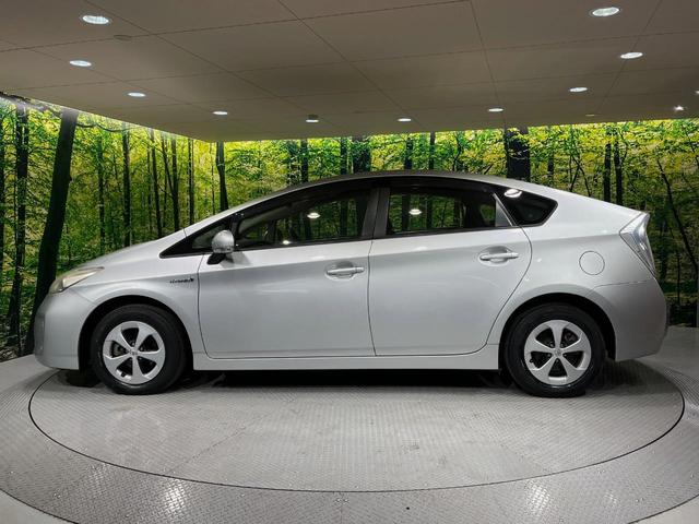 プリウス L 純正SDナビ バックカメラ 禁煙車 スマートキー ビルトインETC オートライト オートエアコン Bluetooth フルセグTV 電動格納ミラー(53枚目)