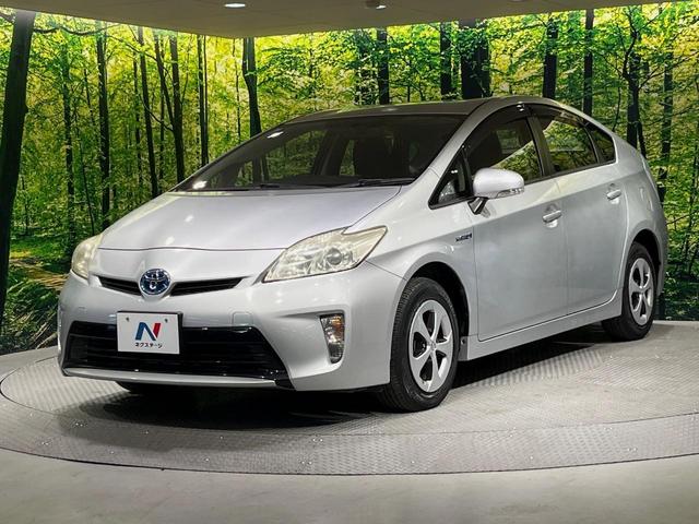 プリウス L 純正SDナビ バックカメラ 禁煙車 スマートキー ビルトインETC オートライト オートエアコン Bluetooth フルセグTV 電動格納ミラー(54枚目)