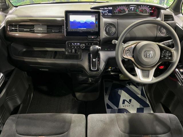 Ｎ－ＢＯＸカスタム Ｇ・Ｌホンダセンシング　両側電動ドア　純正ＳＤナビ　バックカメラ　衝突被害軽減システム　レーダークルーズ　禁煙車　ドラレコ　スマートキー　ＬＥＤヘッド　ビルトインＥＴＣ　オートライト　オートエアコン　純正１４インチアルミ（2枚目）
