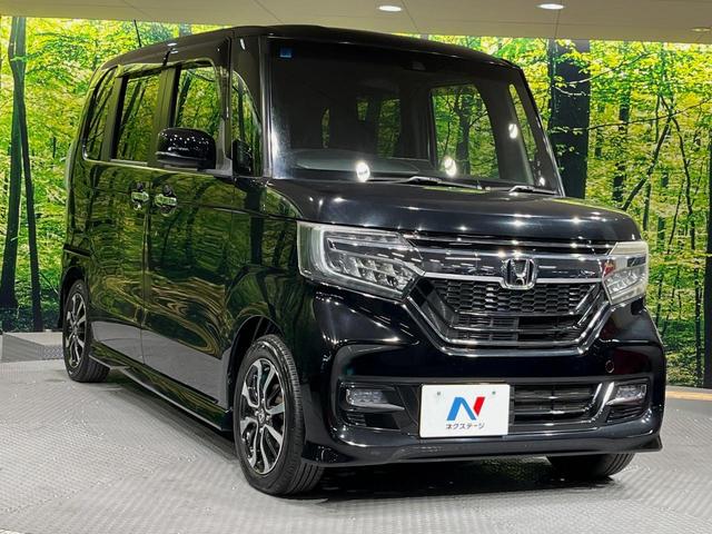 Ｎ－ＢＯＸカスタム Ｇ・Ｌホンダセンシング　両側電動ドア　純正ＳＤナビ　バックカメラ　衝突被害軽減システム　レーダークルーズ　禁煙車　ドラレコ　スマートキー　ＬＥＤヘッド　ビルトインＥＴＣ　オートライト　オートエアコン　純正１４インチアルミ（17枚目）