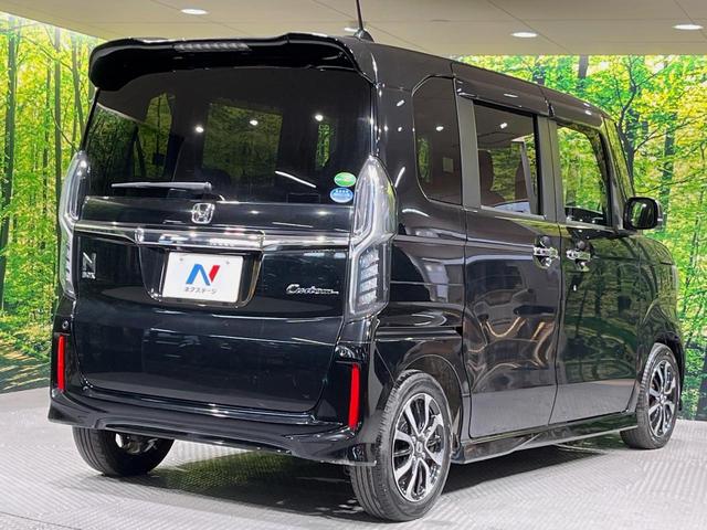 Ｎ－ＢＯＸカスタム Ｇ・Ｌホンダセンシング　両側電動ドア　純正ＳＤナビ　バックカメラ　衝突被害軽減システム　レーダークルーズ　禁煙車　ドラレコ　スマートキー　ＬＥＤヘッド　ビルトインＥＴＣ　オートライト　オートエアコン　純正１４インチアルミ（18枚目）