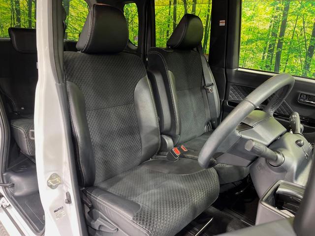 タント カスタムRS ターボ 両側電動ドア 純正SDナビ バックカメラ 衝突被害軽減システム レーダークルーズ 禁煙車 ハーフレザーシート コーナーセンサー スマートキー ビルトインETC オートハイビーム オートライト(10枚目)