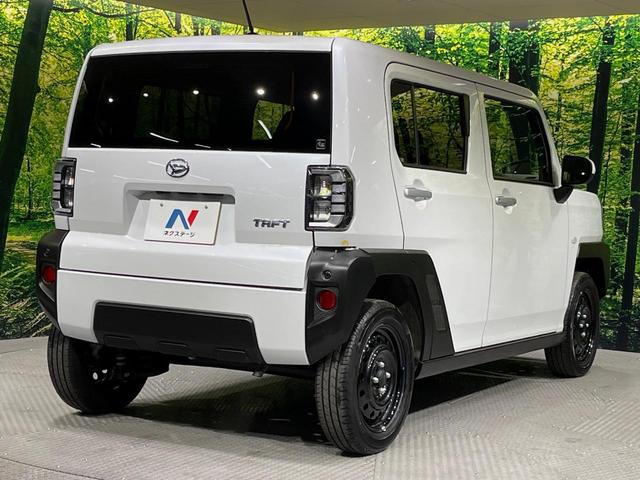 タフト X SDナビ ガラスルーフ 禁煙車 衝突軽減システム バックカメラ コーナーセンサー Bluetooth LEDヘッドライト 電子パーキング オートブレーキホールド ステアリングスイッチ スマートキー(17枚目)
