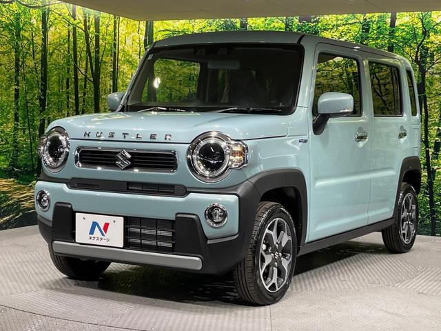 ハスラー ハイブリッドＸ　届出済未使用車　衝突軽減システム　レーダークルーズ　純正１５インチアルミ　ＬＥＤフォグランプ　革巻きステアリング　シートヒーター　スマートキー　プッシュスタート　オートエアコン　シートアンダーボックス（28枚目）