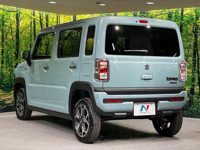 ハスラー ハイブリッドＸ　届出済未使用車　衝突軽減システム　レーダークルーズ　純正１５インチアルミ　ＬＥＤフォグランプ　革巻きステアリング　シートヒーター　スマートキー　プッシュスタート　オートエアコン　シートアンダーボックス（32枚目）